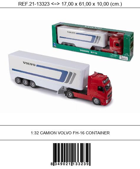 1:32 CAMION VOLVO FH-16 CONTAINER