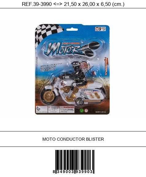 MOTO CONDUCTOR BLISTER