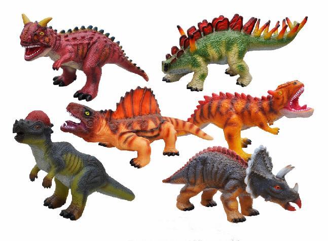 ANIMALES DINOSAURIOS BLANDOS 6 MODELOS