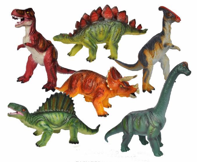 ANIMALES DINOSAURIOS BLANDOS 6 MODELOS