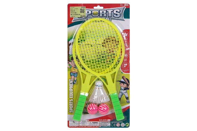 RAQUETAS TENIS 3 PELOTAS BLISTER