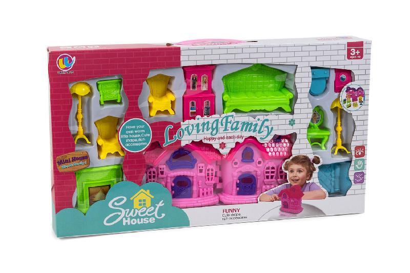 CASA CON MUEBLES EN CAJA