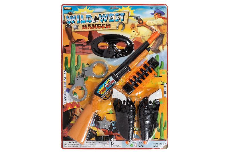 OESTE CONJUNTO ESCOPETA PISTOLAS BLISTER