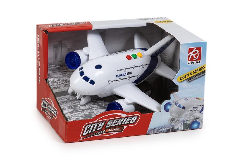 AVION FRICCION LUZ Y SONIDO CAJA