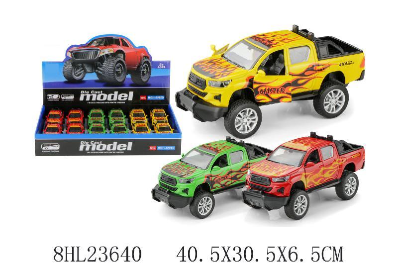 COCHES METAL 4X4 FRICCION EXP.12