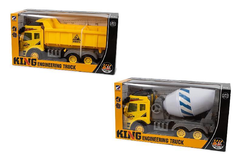 CAMION CONSTRUCCION 2 MODELOS CAJA