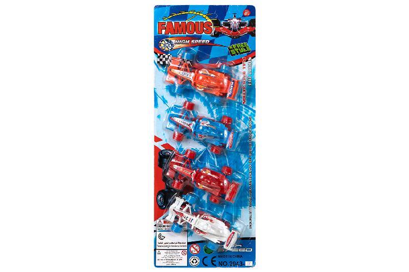 COCHES FORMULA F1 4 BLISTER