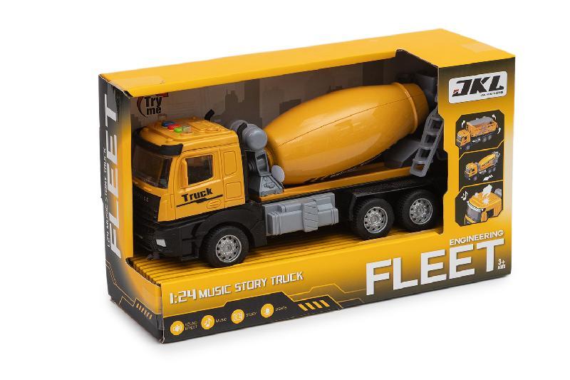 CAMION HORMIGONERA LUZ SONIDO CAJA ABIER