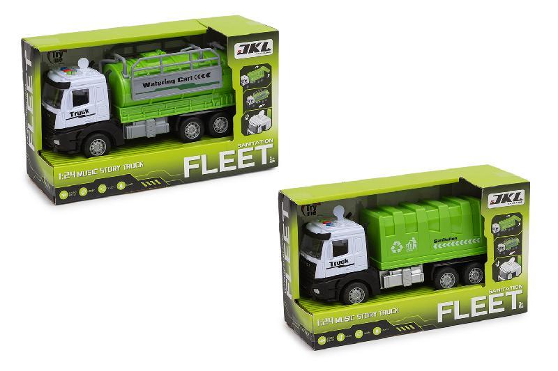 CAMIONES SERVICIOS 2 MODELOS LUZ-SONIDO