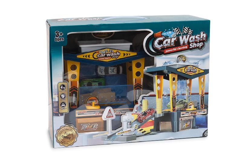 LAVACOCHES CON 2 COCHES CAJA