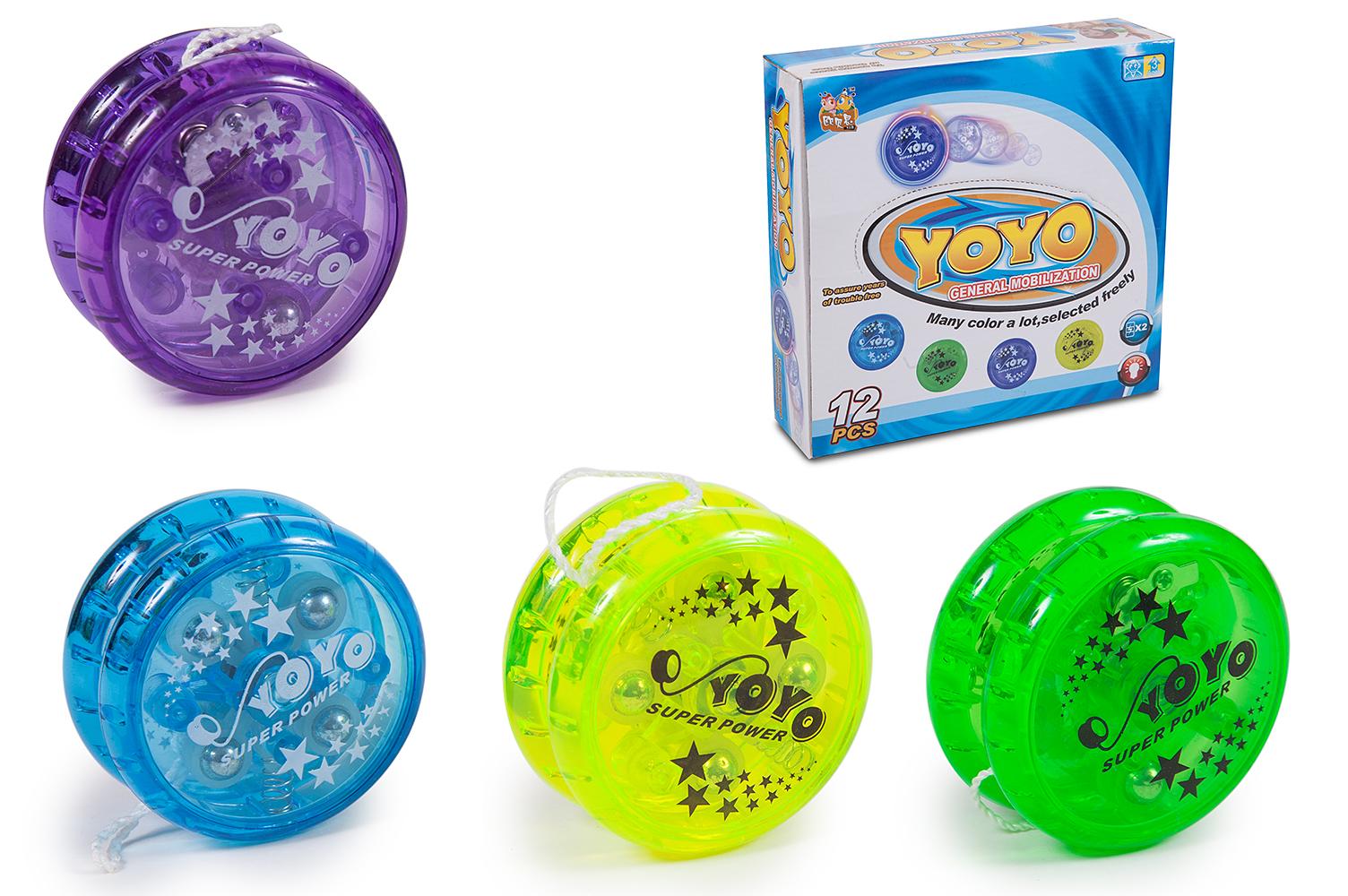 YOYOS CON LUZ EXP.12