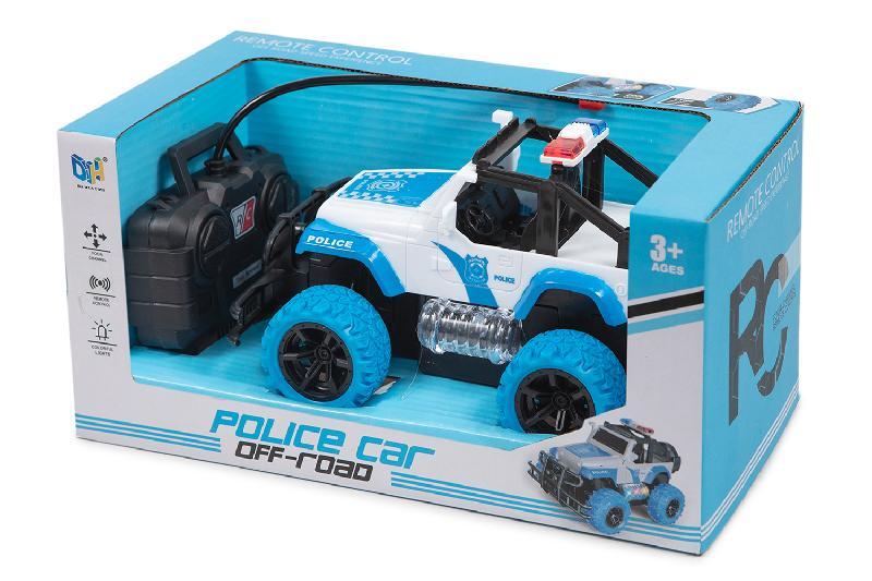 COCHE  R/C POLICIA JEEP 4 CANALES