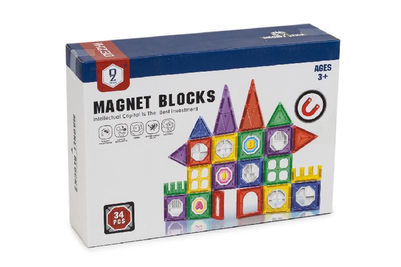 BLOCKS CONSTRUCCION MAGNETICOS 34PCS