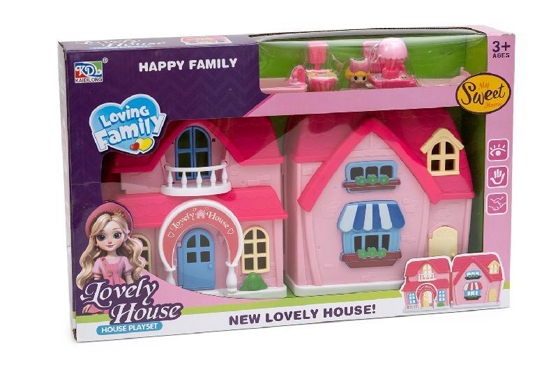 CASAS 2 CON ACCESORIOS EN CAJA