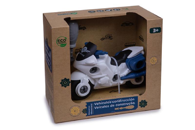 MOTOCICLETA DIY CAJA CARTON ECO