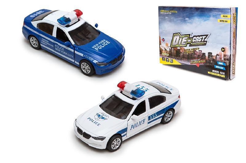 COCHES POLICE LUCES+SONID.EXP.12