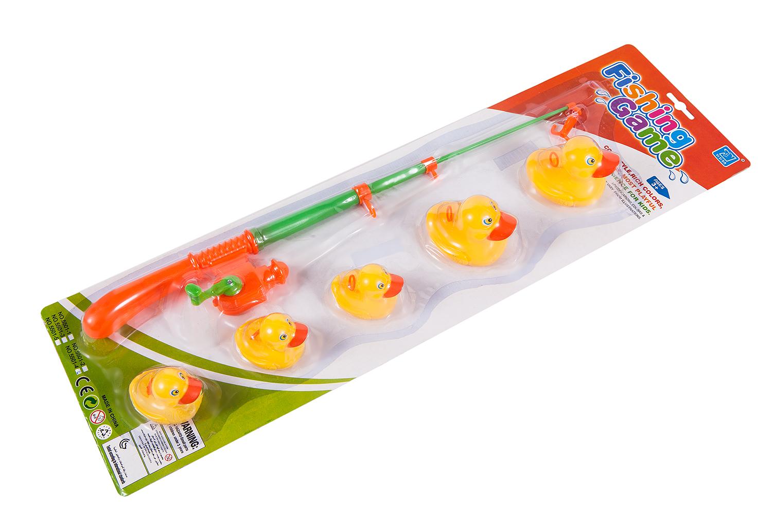 PESCA JUEGO 5 PATITOS PEQUEÑOS