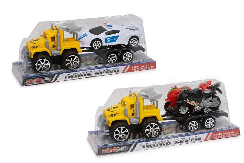 COCHE 4X4 REMOLQUE 2 MOTOS BURBUJA