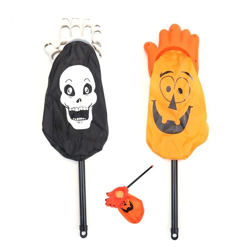 MANO Y BOLSA  CARAMELOS HALLOWEEN