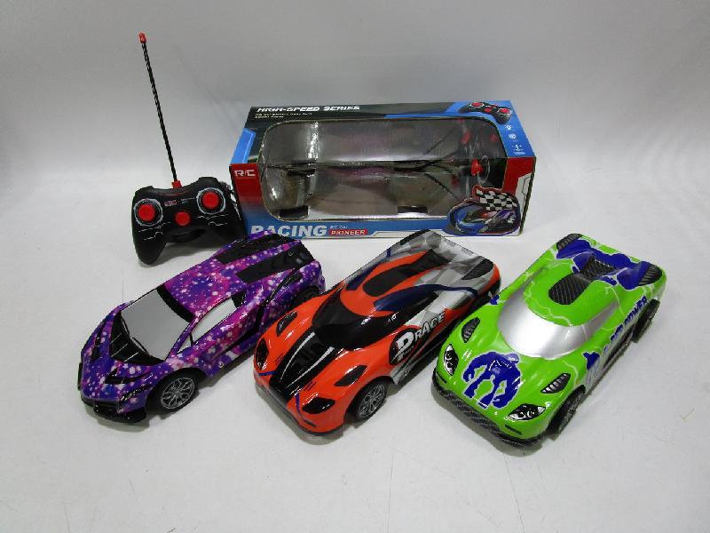 COCHES R/C RACING 3 MODELOS 4CANALES-LUZ