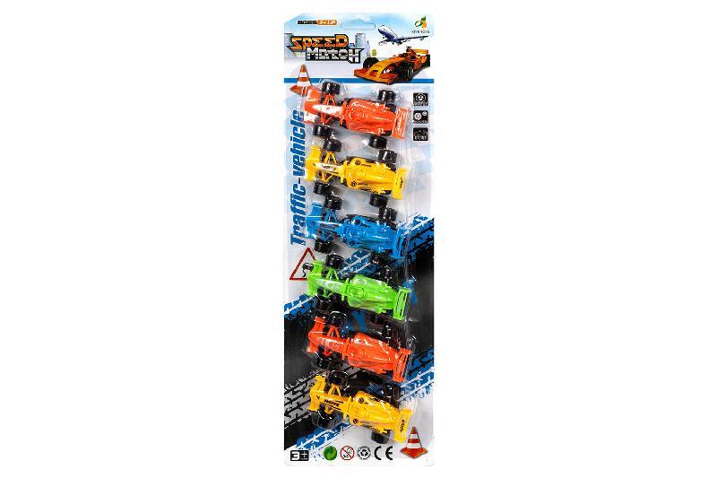 COCHES CARRERAS 6 RETROFRICCION BLISTER