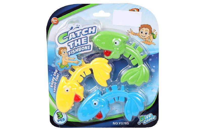 PECES COLORES BUSCAR BAJO AGUA 3PCS BLIS