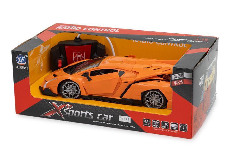 COCHE DEPORTIVO R/C 4 CANALES CAJA