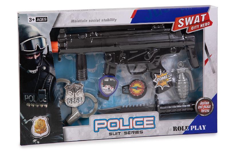 POLICIA CONJUNTO METRALLETA