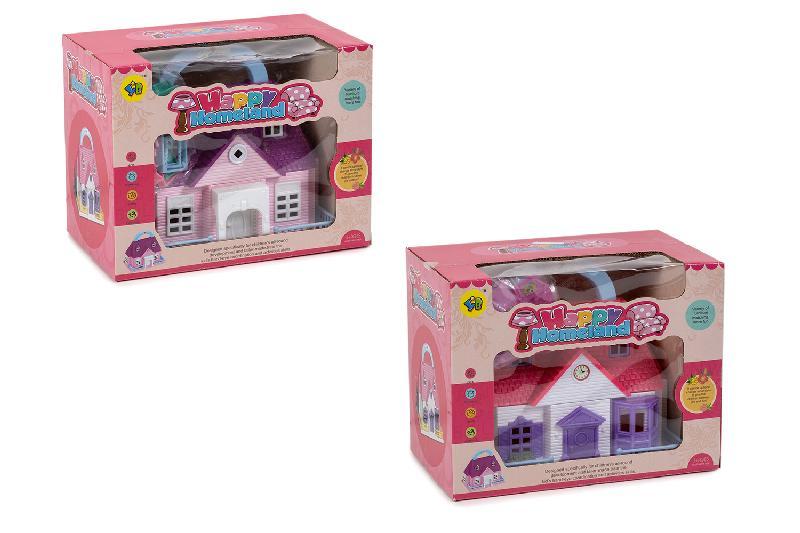 CASA CON ACCESORIOS 2 MODELOS CAJA