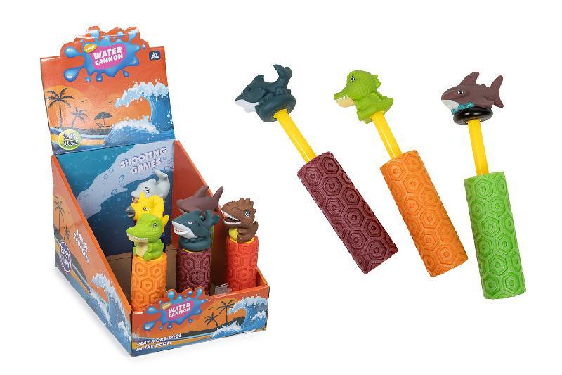 PISTOLA AGUA EVA DINO/TIBURON EXP.24