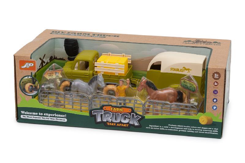 GRANJA CONJUNTO CAMION CABALLOS