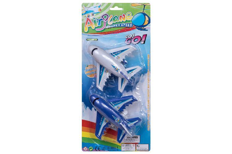 AVION PASAJEROS 2 RETRO FRICCION BLISTER