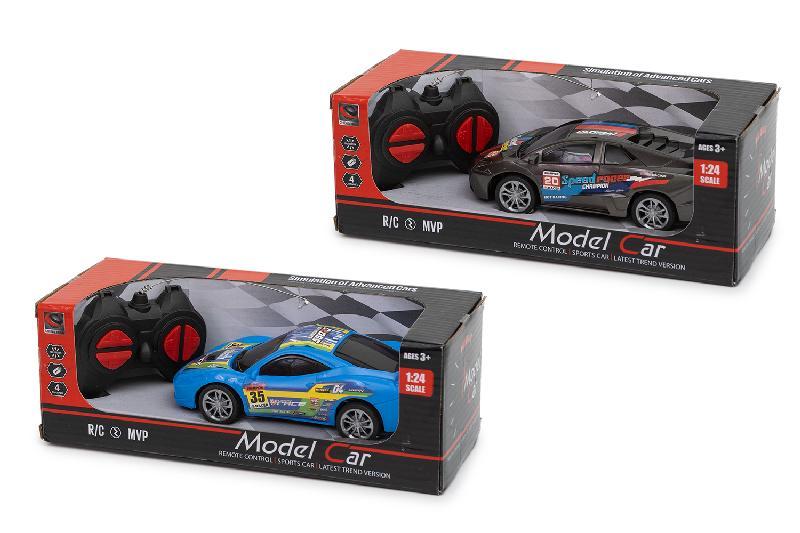 COCHE DEPORTIVO R/C 4 CANALES CAJA