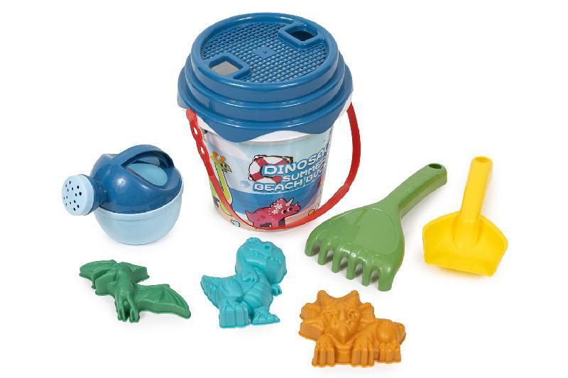 CUBO CRIBA DINOS ACCESORIOS-REGADERA RED