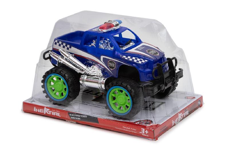 COCHE POLICIA 4X4 BURBUJA