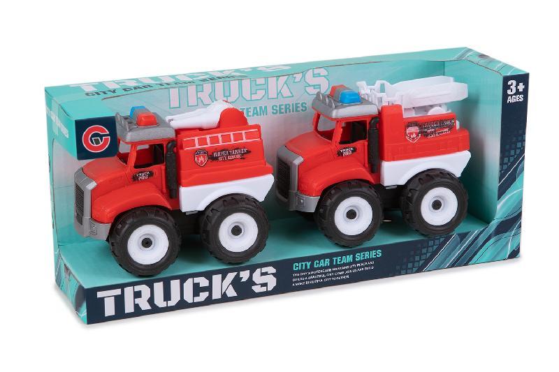 CAMIONES BOMBEROS 2 EN CAJA
