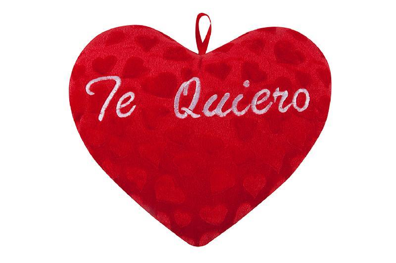 CORAZON TE QUIERO SAN VALENTIN 25CM