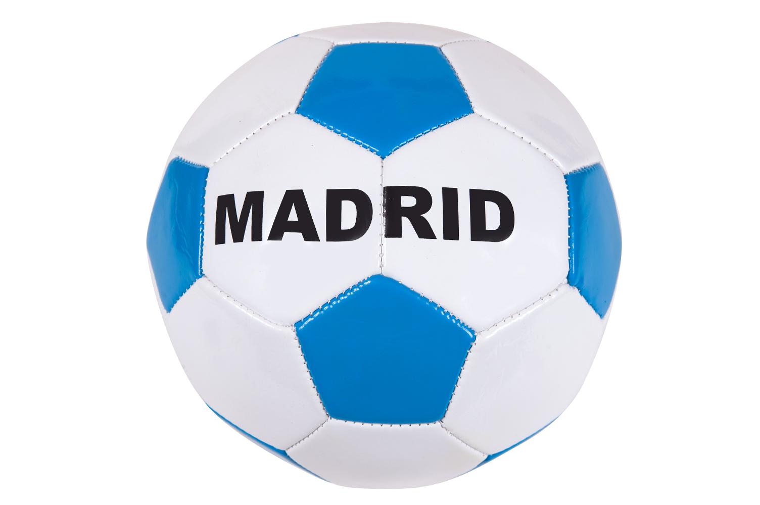 BALON FUTBOL BLANCO MADRID