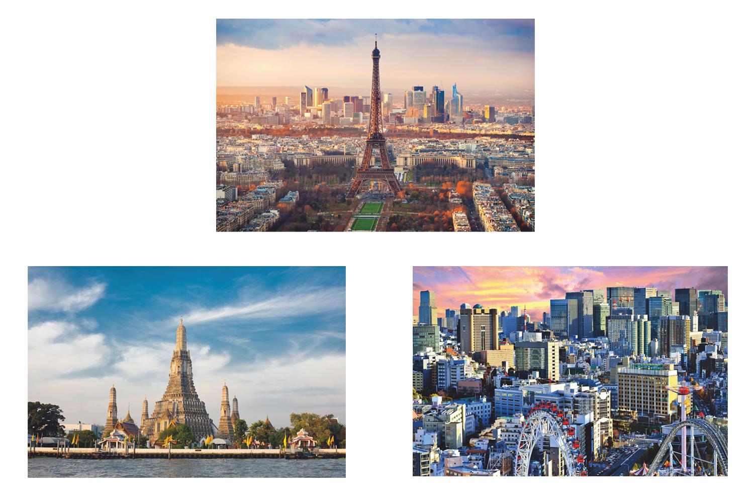 PUZZLES 1000PCS. 3 MODELOS