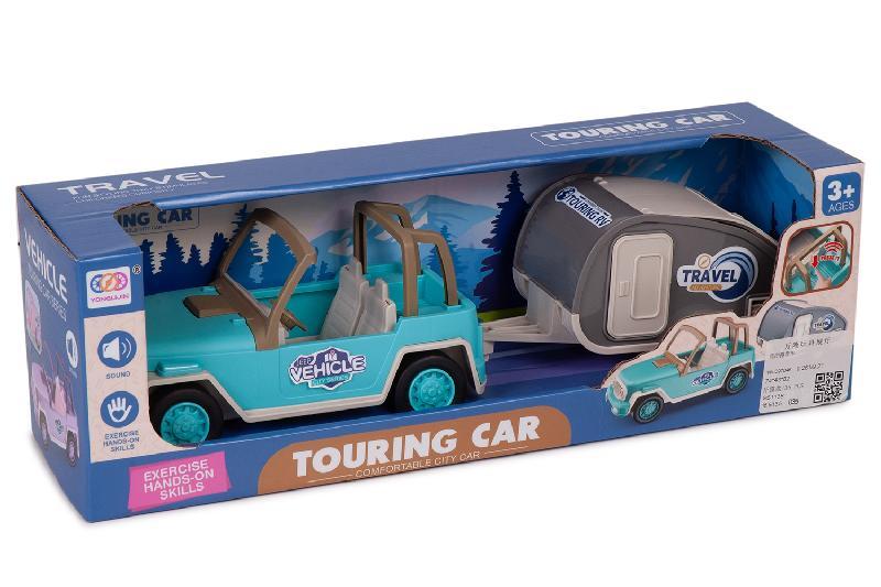 COCHE CAMPING REMOLQUE LUZ SONIDO