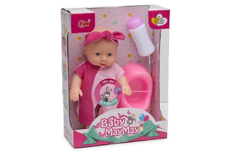 MUÑECO BEBE SONIDOS BIBERON ORINAL