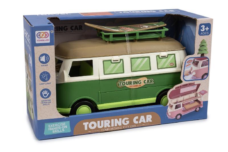 FURGONETA LUZ SONIDO ABRE TECHO+PUERTA