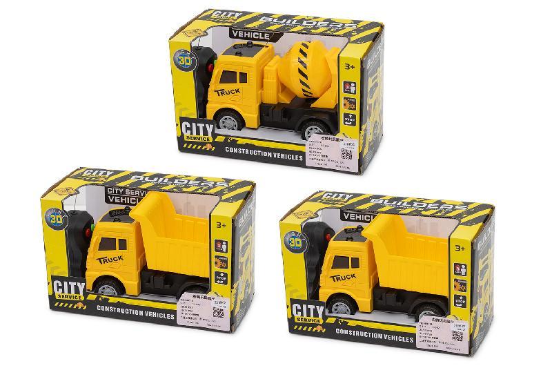 CAMIONES CONSTRUCCION R/C 2 CANALES LUZ