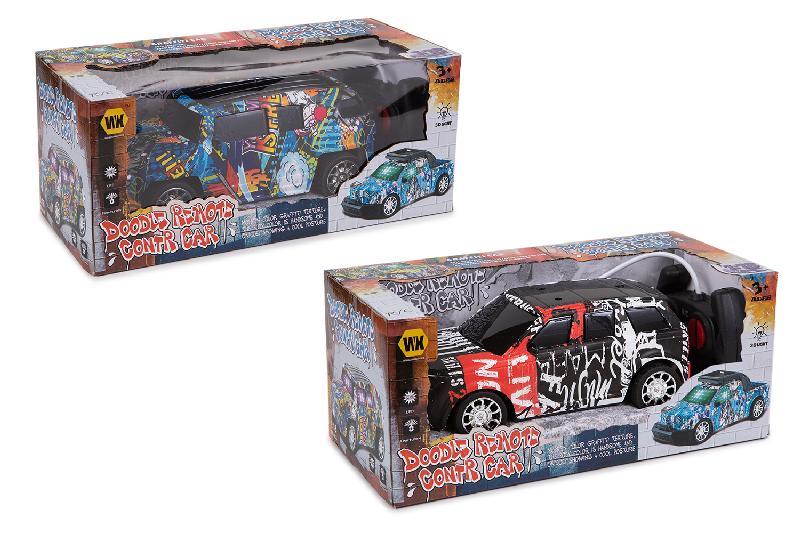 COCHE GRAFFITI R/C 4 CANALES LUZ