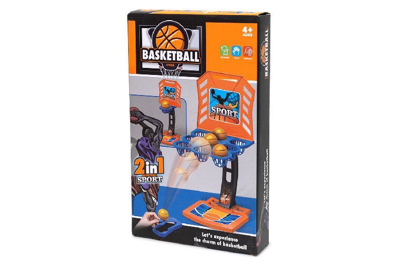 JUEGO MESA BALONCESTO LANZA BOLAS 2 EN 1