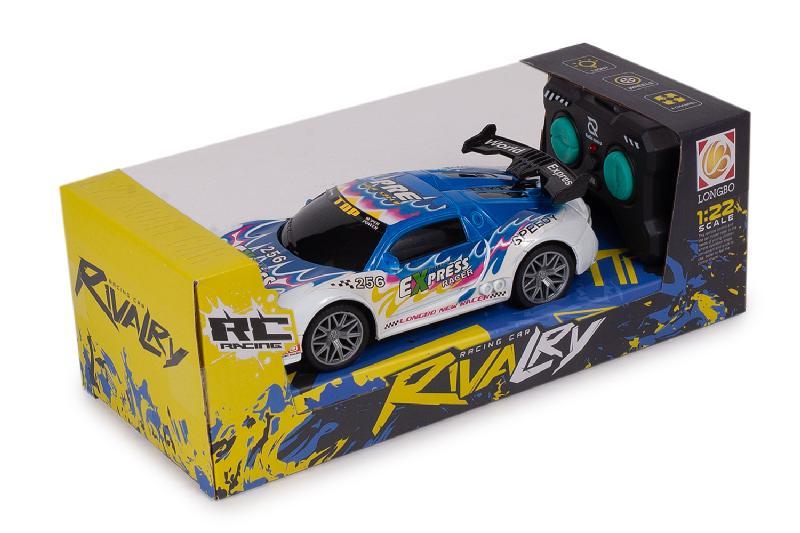 COCHE CARRERAS 1:22 RC/4 CANALES LUZ