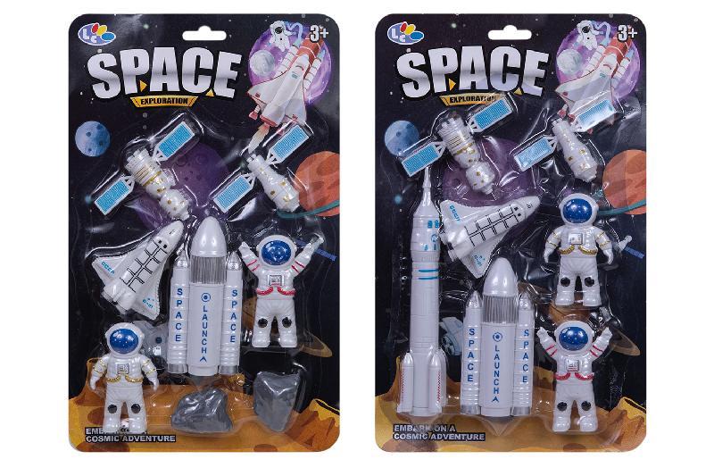 ESPACIO CONJUNTO ASTRONAUTAS ACCESORIOS