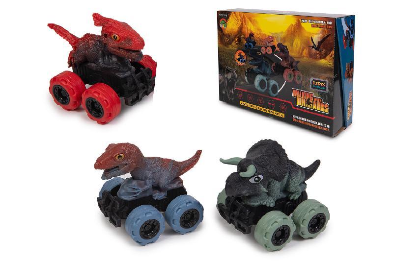 COCHE DINOSAURIO FRICCION EXP.12