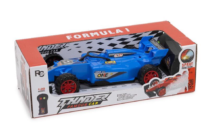 COCHE FORMULA 1 R/C 2 CANALES LUZ