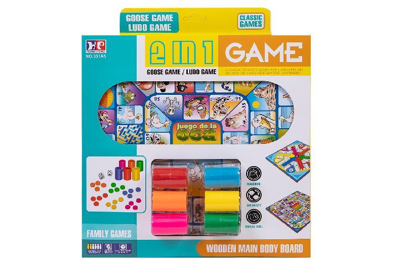 JUEGO OCA+PARCHIS 6 JUGADORES